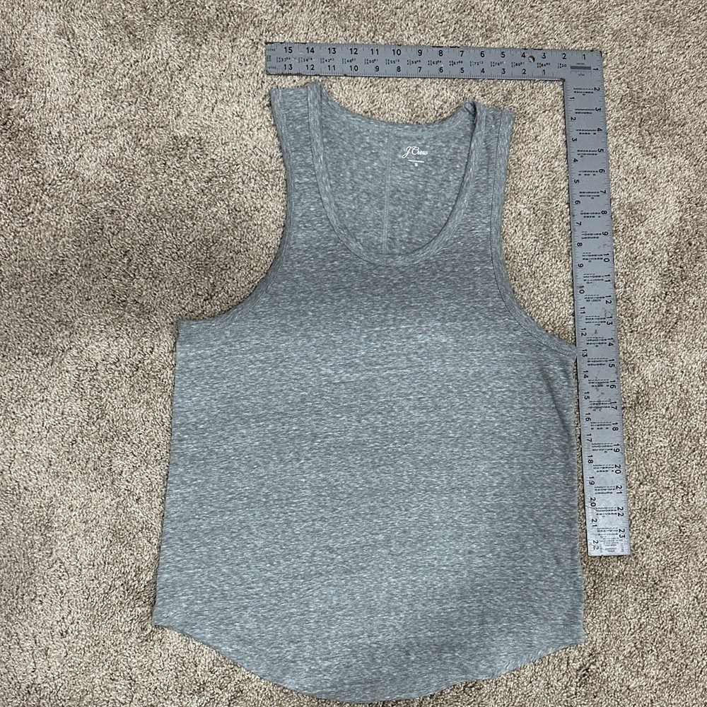 J. Crew Heather Gray Tank Top